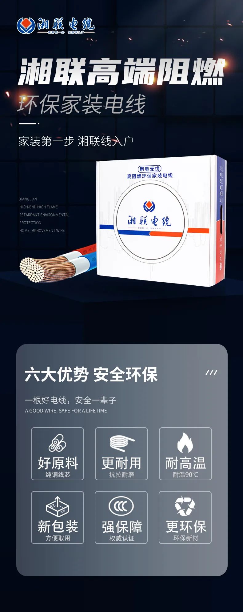 高端新品，雙層防護 品質(zhì)升級，安全加倍 #安全用電你我湘聯(lián)