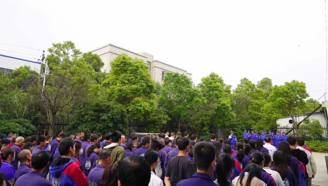 以練筑防 | 湘聯(lián)電纜大型消防演練圓滿完成！